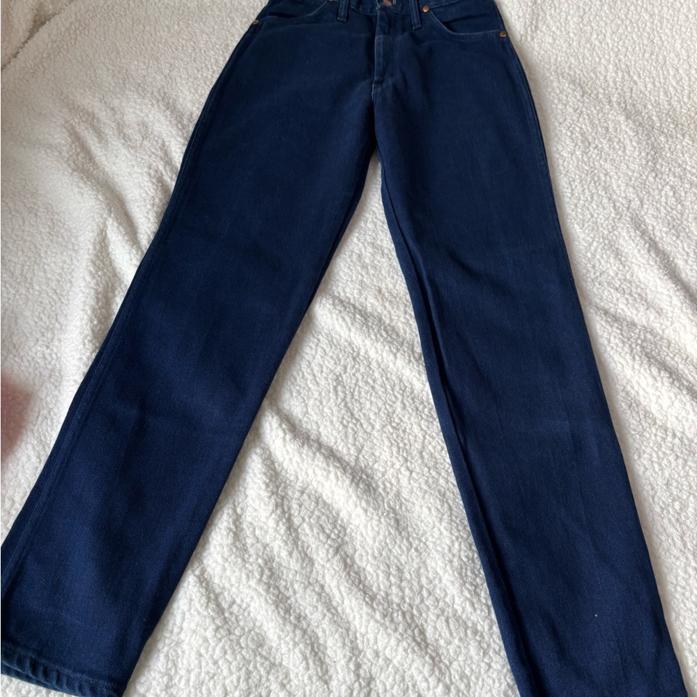 Wrangler Deep Blue Denim Jeans